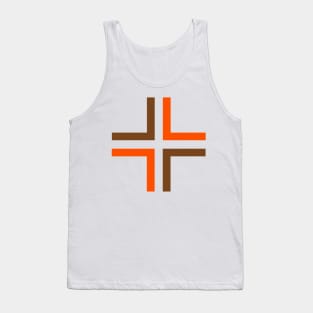 Crossroads orange Tank Top